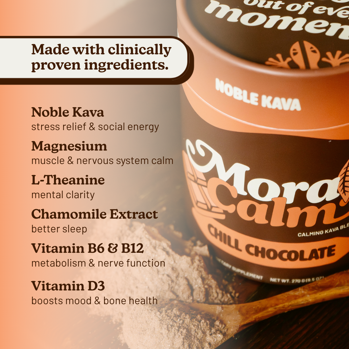 Mora Calm Chill Chocolate