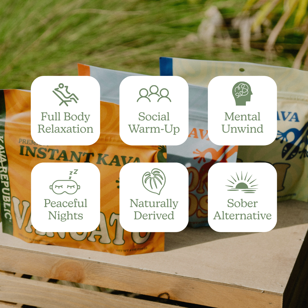 What to expect from the Kava Republic Instant Kava - relaxation, mental unwind, and more.